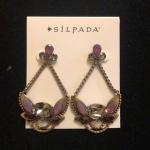 Silpada K&R Brass Earrings